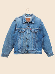 Vintage Levi Light Wash Denim Jacket S Chop Suey Official