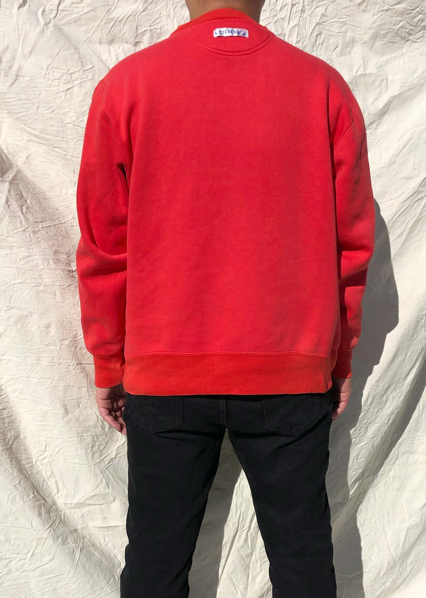 Red shop vintage sweater