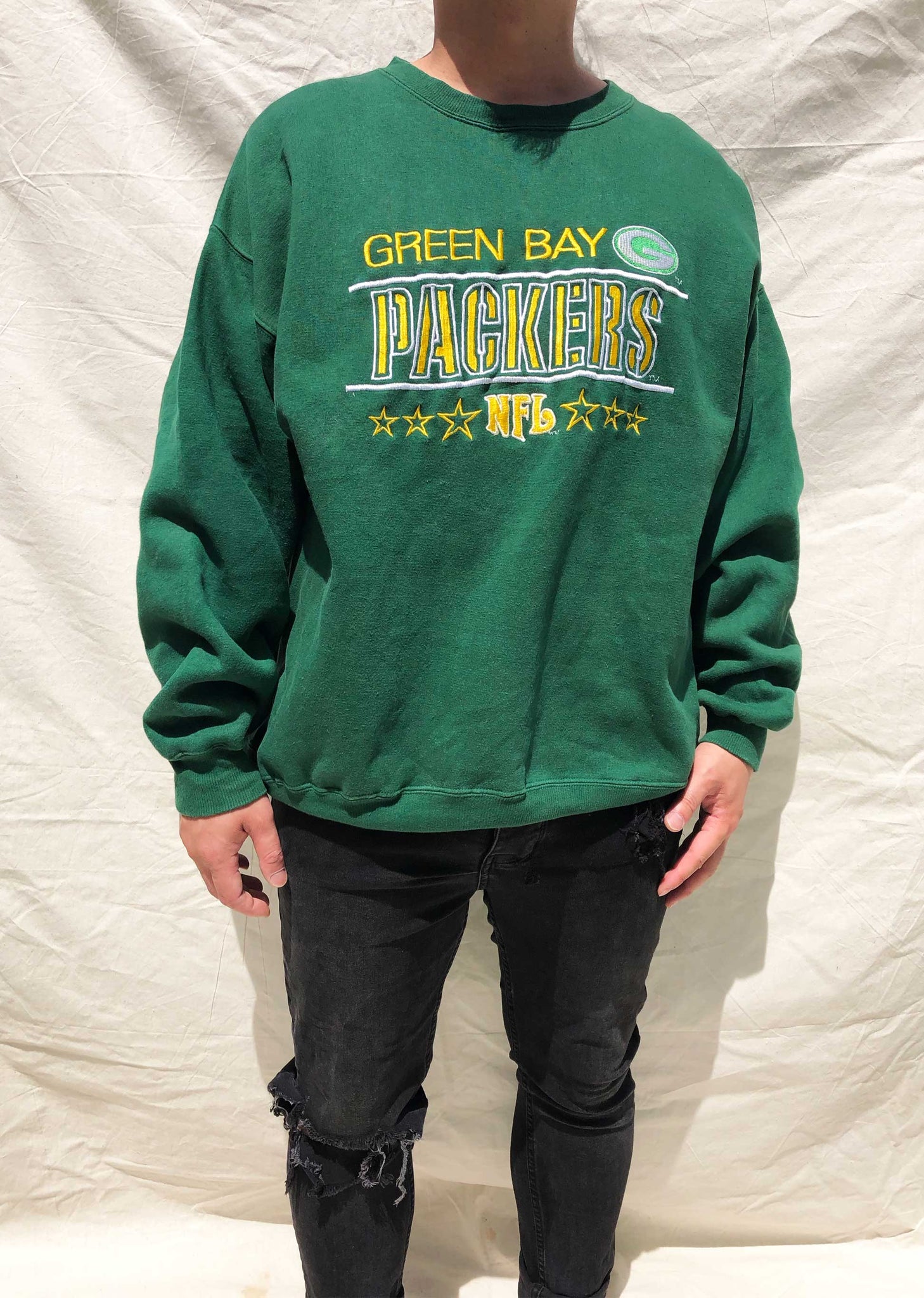Shop Vintage Packers Sweatshirt
