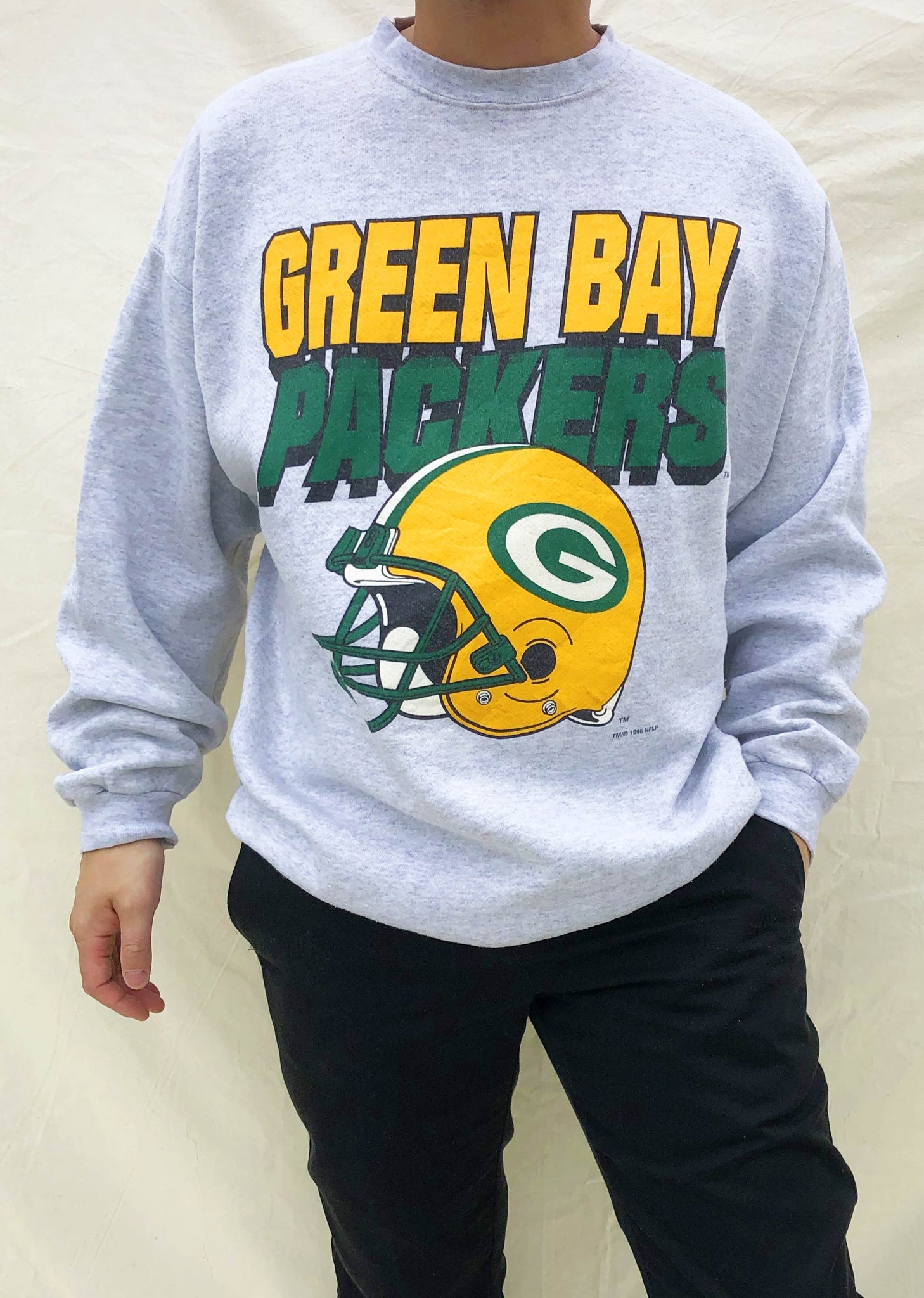 green bay packers vintage sweater