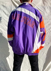 Vintage Starter NBA '95 Phoenix All Star Weekend Jacket Purple/Orange (XXL)