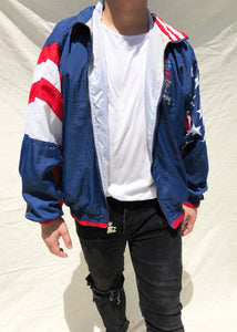 Vintage Starter '96 Atlanta Olympics Jacket Blue/White (XL)