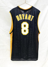 Load image into Gallery viewer, NBA Los Angeles Lakers Kobe Bryant 8 Reebok Jersey Black (L)
